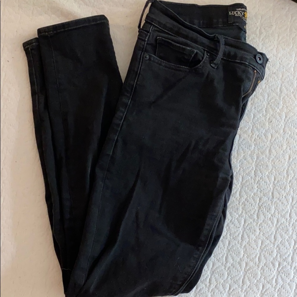Lucky brand black legging jeans